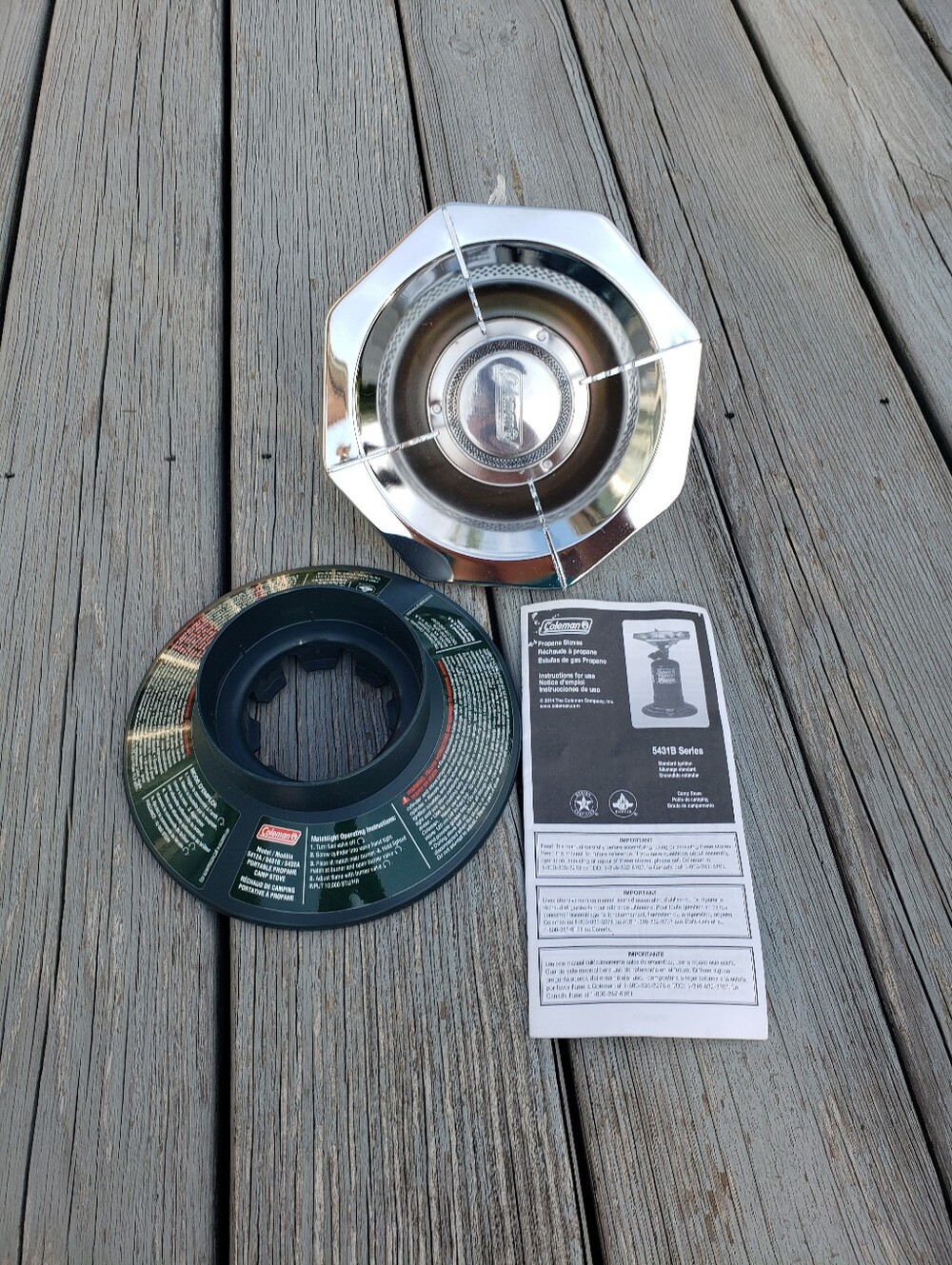 Coleman Bottle Top Stove Cooker - 5431B Series - 2014